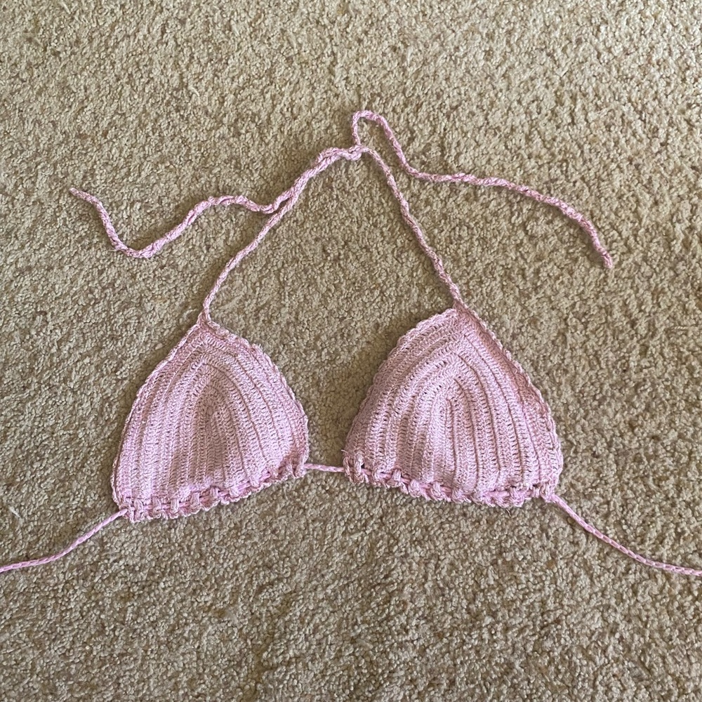 Kendall and Kylie Pink Bikini Top